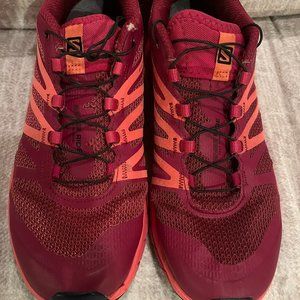 Salomon Sense Ride Low Top Trail Running Sneakers Shoes 398486 Womens size 8